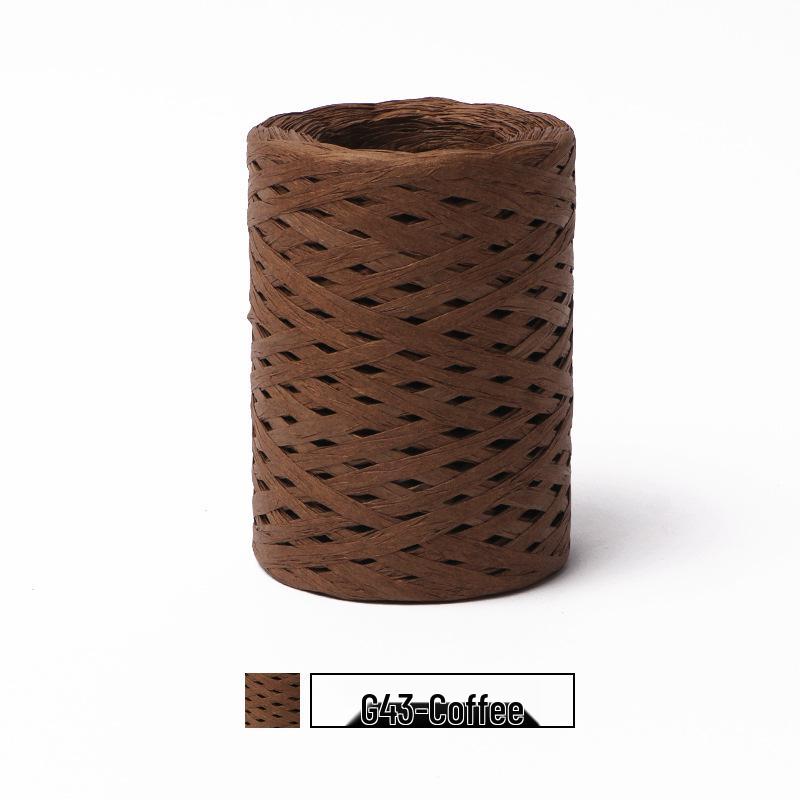 Cotton Raffia Yarn for Crocheting and Knitting Summer Hats and Bags