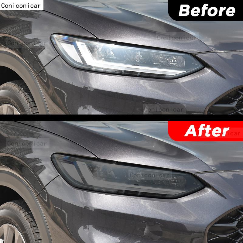 For HONDA ZR-V -2024 ZRV Car Exterior Headlight Anti-scratch Front Lamp Tint TPU Protective Film Repair Accessories Sticker