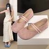 Fashion 2026 Spring Single Shoes Fashion Shallow Slip On Women Flat Shoes Ladies Casual Outdoor Ballerina Shoe