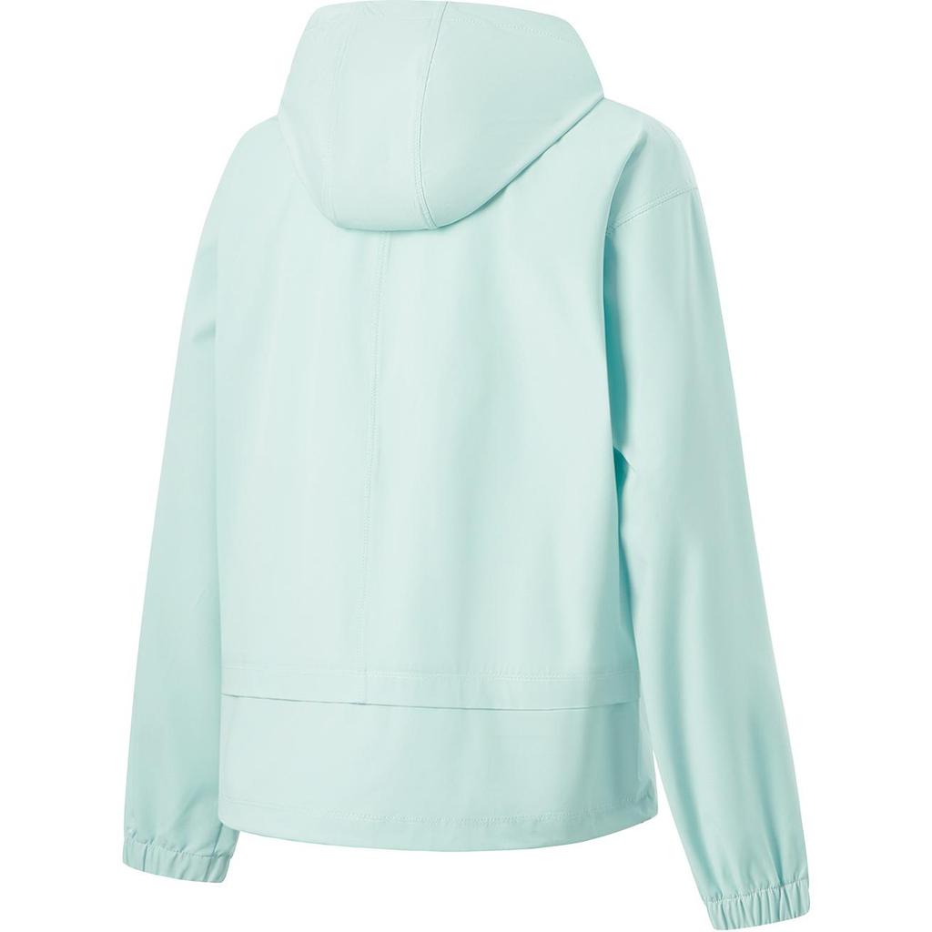 Li-Ning Plain Hooded Sports Casual Jacket Women Jackets Mesh-Green AFDU518-3