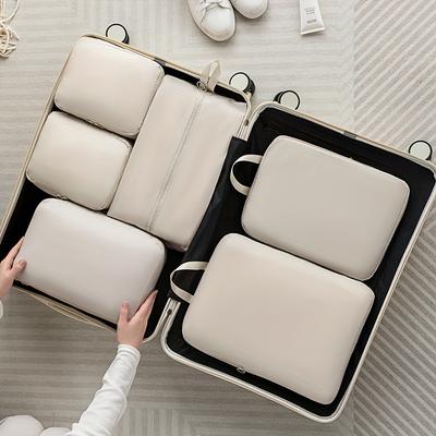 6-Piece Compressible Luggage Organizing Bag, Travel Storage Cube, Business Travel Clothing Sorting Bag