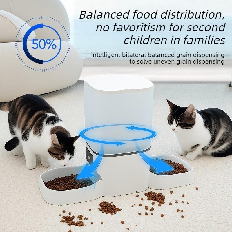 Large Capacity Automatic Pet Feeder Smart Timer Control Programmable Food Dispenser Bowl Auto Pet Feeding Supplies for Dogs Cats