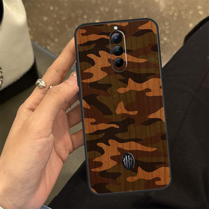 Чехол с текстурой дерева для ZTE Nubia Red Magic 8 Pro 8S Pro Plus RedMagic 6 7 6S 7S Pro 5S 5G 6R Fundas Red Magic 6Pro