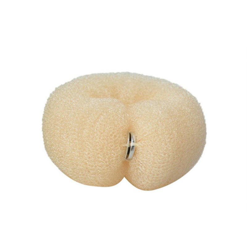 

Волшебный пучок для волос пончик бейгл для инструментов для волос заколка аксессуары для волос для женщин укладка косы бежевый