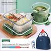 Qiwei Microwaveable Glass Bento Box