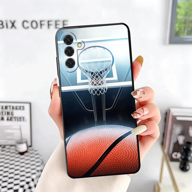 Basketball Basket Sports Soft Phone Case for Samsung A17 A37 A57 A16 A26 A36 A56 A15 A25 A35 A55 A14 A24 A34 A54 A13 A23 A33 A53