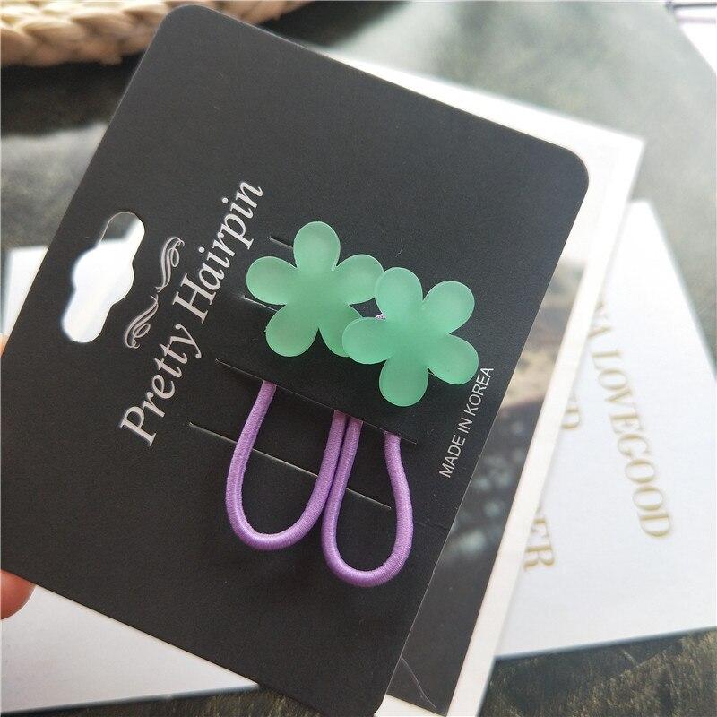 Kinder Pailletten Floral Elastische Haarbänder Gummiband Haargummi Prinzessin Kawaii Haarseil Kopfbedeckung Mädchen Kinder Haarschmuck