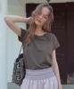 Aueonoseuteljia Jacquard Button Half T-Shirt_Brown(Ob6Tp15)