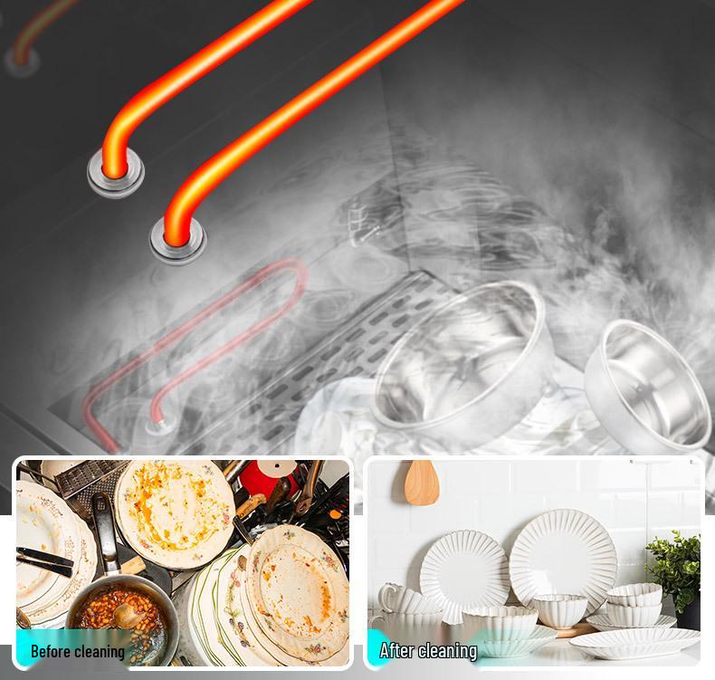 Commercial Ultrasonic Dishwasher & Vegetable Washer for Kitchens, Restaurants, and Hotels