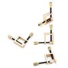 Side Clamp Violin Making Tool Brass Square Clip Violin Spool Clamps Easy to Use