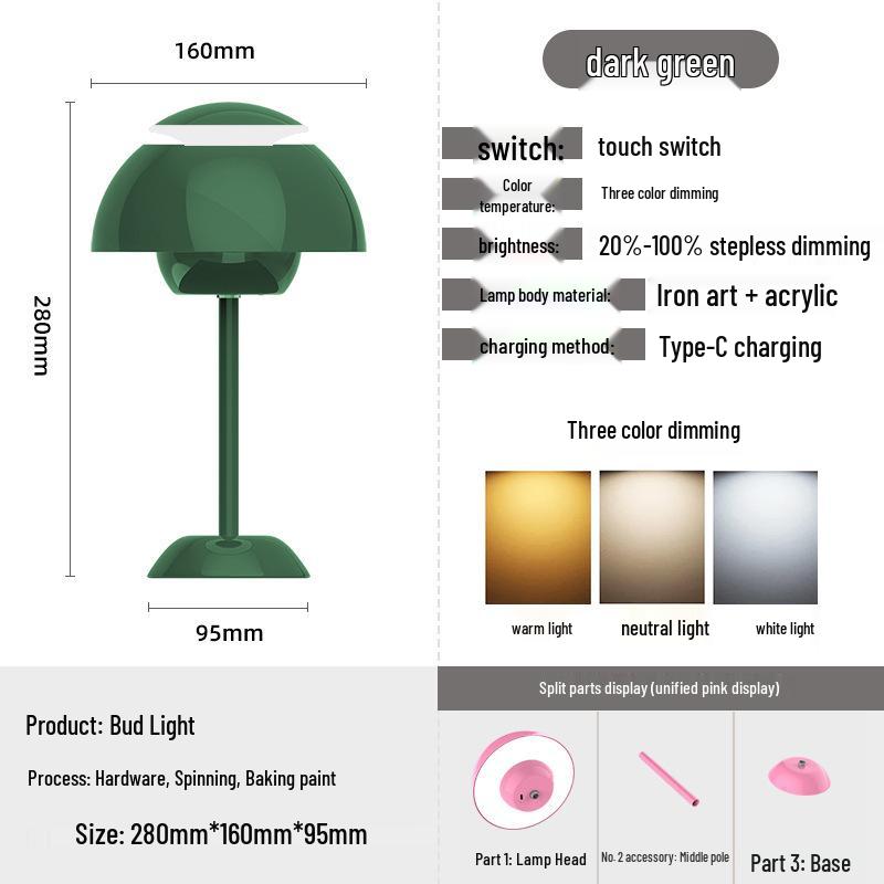 Stylish Small Table Lamp: Creative Design for Bedroom, Dining, and Bedside Ambiance