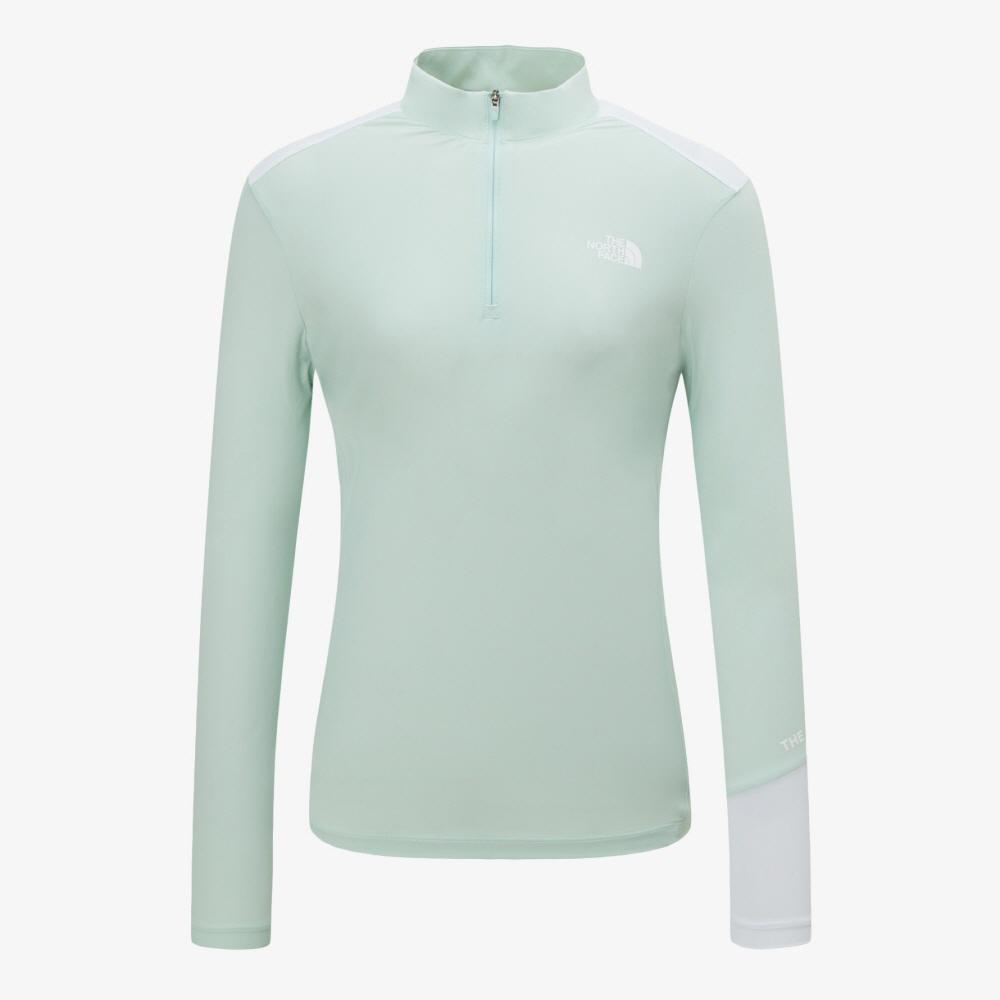 

THE NORTH FACE NT7LP32C Женская футболка Minus Tech с длинными рукавами и молнией