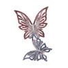 Double Butterfly Brooch Pin: Elegant Women's Anti-exposure Corsage Accessory