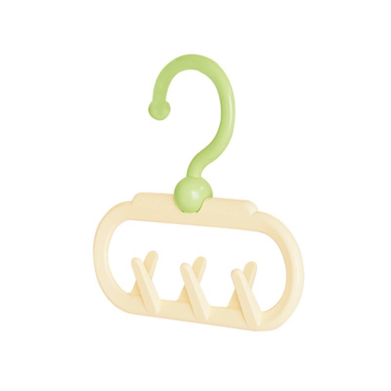 

Dopamine double-row hat and coat hook anti-slip wardrobe stand for hanging bags and storing items in the household wardrobe