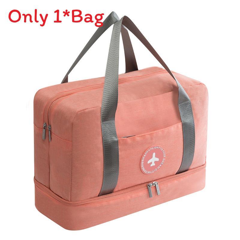Multipurpose Travel Bag In Oxford Material For Shoes And Dirty Clothes Storage
