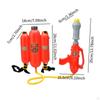 Wasserspielzeug in Form eines Feuerlöschers, Feuerwehr-Rucksack-Spielzeug, Gartenpool