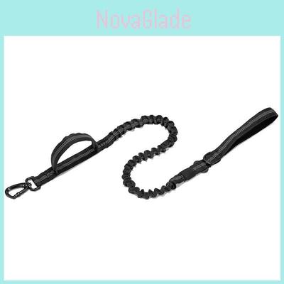Nylon Tactical Dog Leash With Dual Handles Outdoor Pet Training Rope For Active Dogs