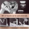 Rotatable Mechanical Faucet Extender - Anti-splash Multifunctional Spout Head