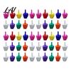 Funny Office Humor Gifts Mini Middle Finger Figurine Tiny Hand Desk Decor Gag Gift for Adults Ornaments Colorful Novelty Prank Toy Desk,