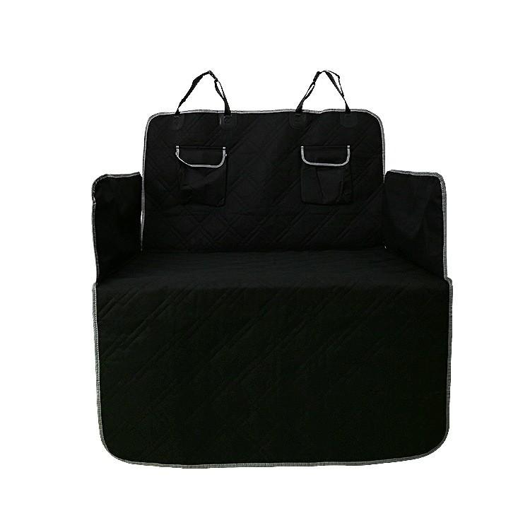 Dog Car Seat Cover Pet Travel Dog Carrier Car Trunk Mat Waterproof SUV Cargo Liner for Dogs Washable Rear Removable