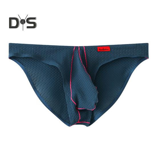 Pánské kalhotky Sexy nízký pas Vysoce elastické Lehké spodní prádlo U-konvexní Podpůrné měkké rychleschnoucí kalhotky Denní nošení