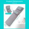 Thickened Nonslip Bathtubs Pillow Back Neck Support Pillow Mat Breathable Meshes Fabric Full Body Bath Pillow Easy To Use