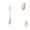 3-in-1 Spork Gabel Löffel Messer Campingbesteck für Rucksacktouren Picknick Küche