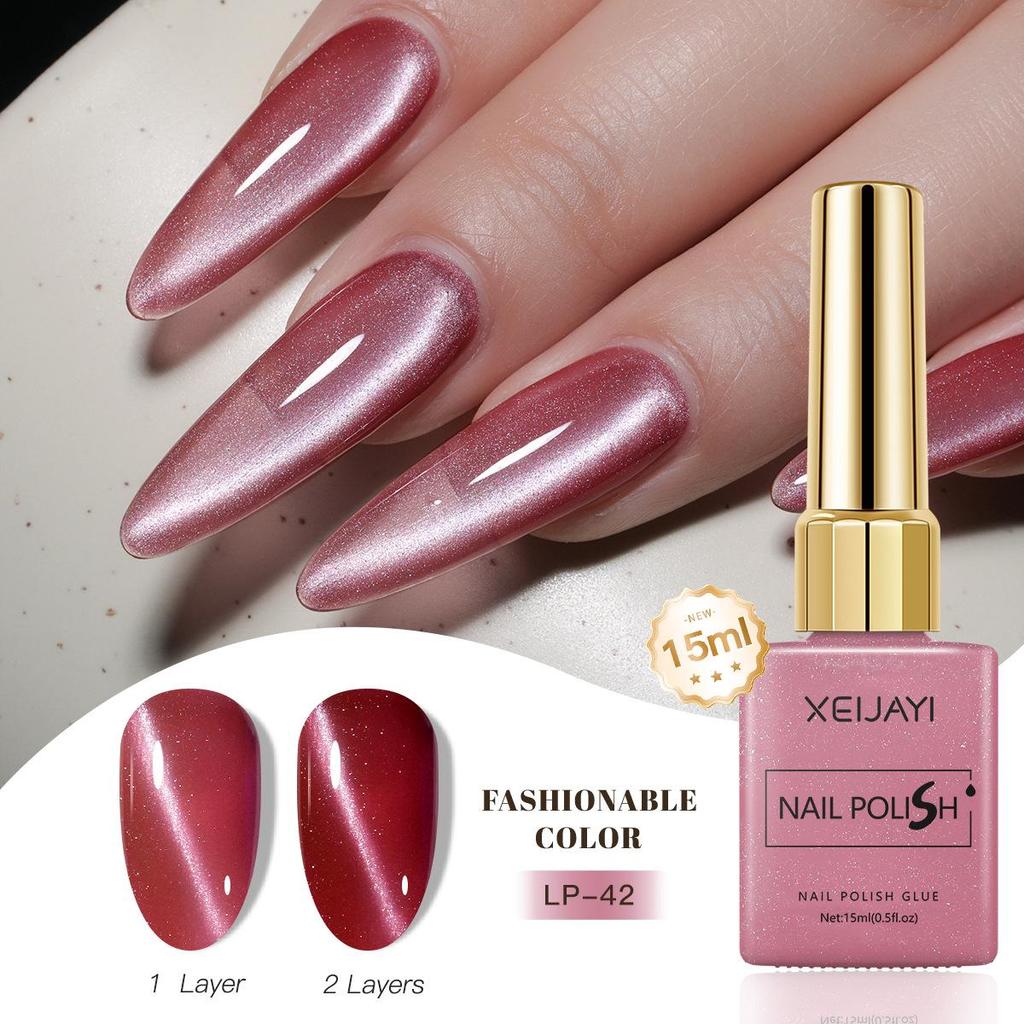 Vibrant Colored Square Bottle Nail Gel Polish - Internet Favorite for Highly Pigmented Nail Art