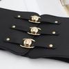 Elastic Belt Women'S Wide Waist Decoration With Dress Shirt Jacket Slim Waist Seal Women