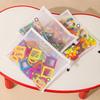 Breathable Zippered Mesh Organizers Pouch For Building Blocks Puzzle Portable Travel Toy Storage Solution