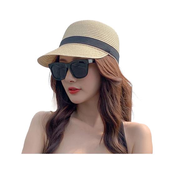 

Шляпа от солнца, защита от солнца, широкие поля, ветрозащитная, анти-УФ, регулируемая, украшение в виде пчелы, ручное плетение, солнцезащитный козырек, шляпа, ежедневный аксессуар бежевый