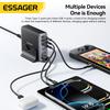 Essager 85W GaN Charger 6 Ports USB Type C Desktop Charger PD Fast Charging Station For iPhone 17/16/15 Samsung S24 Laptop iPad