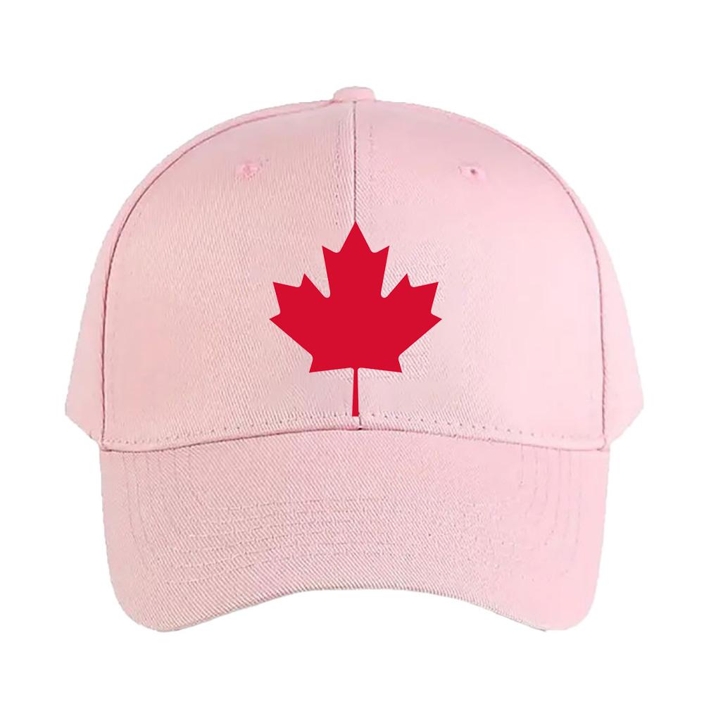 Canada Maple leaf Cap summer woman Man Adult Hat Fashion Casual Adjustable Printed Baseball Caps Trucker Cap