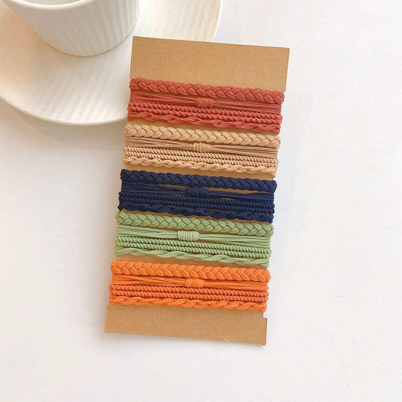 Elegant Elastic Headband & Ponytail Hair Tie Bracelet Set