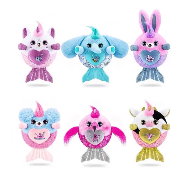 Mermaidcorn Series Cow Plush Toy Mermaid Surprises Cuddle Stuffed Animal Doll