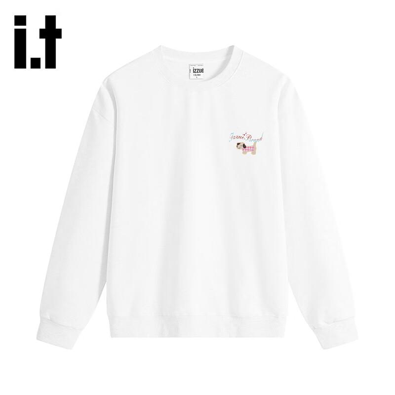 Izzue Unisex Basic Crew Neck Långärmad Sweatshirt