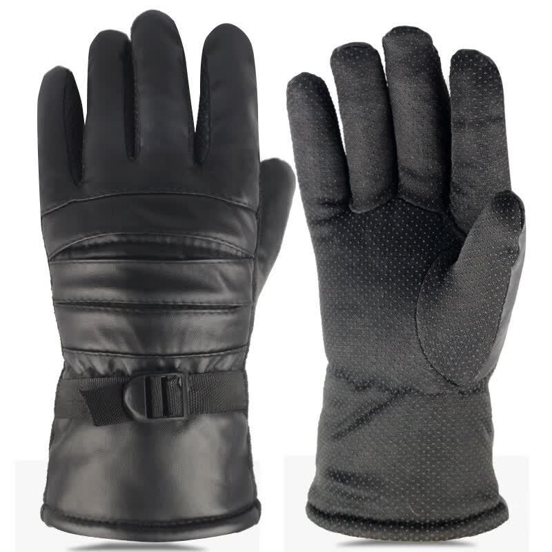 Tiandun Windproof Winter Warm Touchscreen Leather Gloves