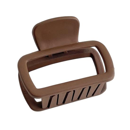 Hair Claw Matte Texture Mini Hair Clip Stable Grip No Flattening Non-Slip Tooth Small Semi-Tied Hair Clip Hair Accessory