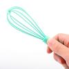 Egg Beater Utensil Non Scratch Tool Wire Whisk Silicone for Beating Frothing Blending