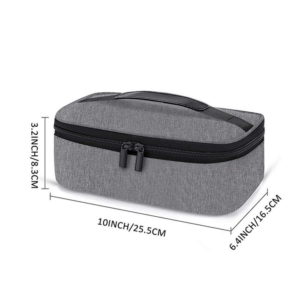 Portable Insulated Lunch Box Resistant Lining Reusable Leakproof Tote Bag for School Office Picnic Adults Women Men