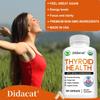 Didacat Thyroid Health Supplement with Iodine & Ashwagandha, 120 Capsules Energy and Metabolism Support