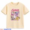 KPop Demon Hunters Children's Cartoon Print T-shirt