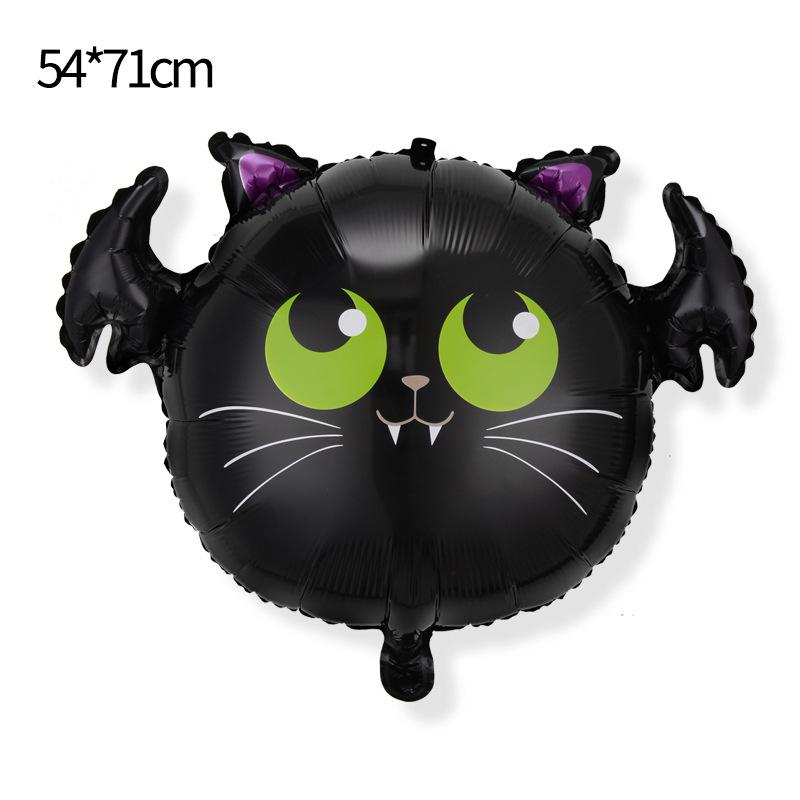 Halloween Party Aluminum Film Balloon Happy Halloween Happyhalloween Atmosphere Arrangement Alien