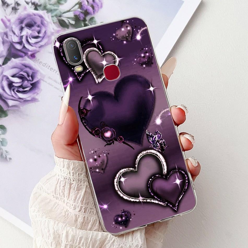 For Vivo Y11 Y12i 1906 1906_20 Fashion Cool Pattern Phone Case For VivoY11 Y 11 (2019) Soft Silicone TPU Cases
