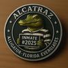 Alligator Alcatraz Collectible Coin Novelty 2025 Alligator Alcatraz Merch Alligator Alcatraz Challenge Coin Gifts Decorative