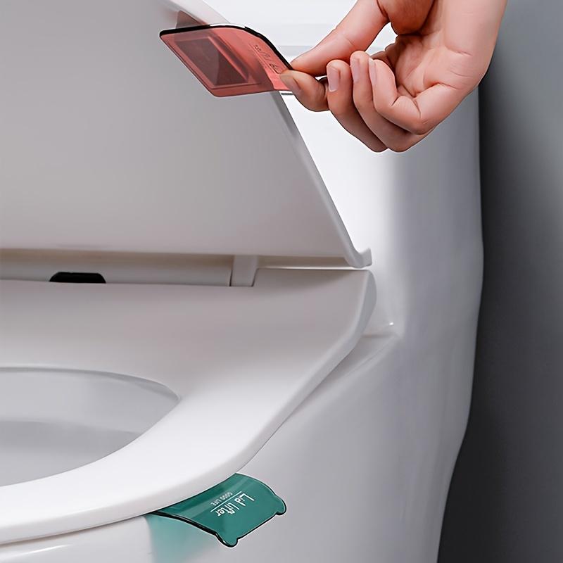 1 Pc Toilet Lid Lifting Device Light and Small PS Material to Lift the Toilet Lid Bathroom Supplies