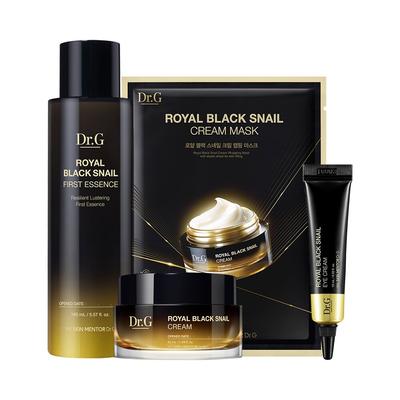 Royal Black Snail Special Set (First Essence 165mL+Cream 50mL+Eye Cream 10mL+Cream Mask Sheet 1ea)