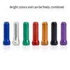 50Pcs Aluminum Alloy Bicycles Wire Tube Cover Bike Cable End Cap Cable Tip Brake Wire End Cap Bicycles Accessories