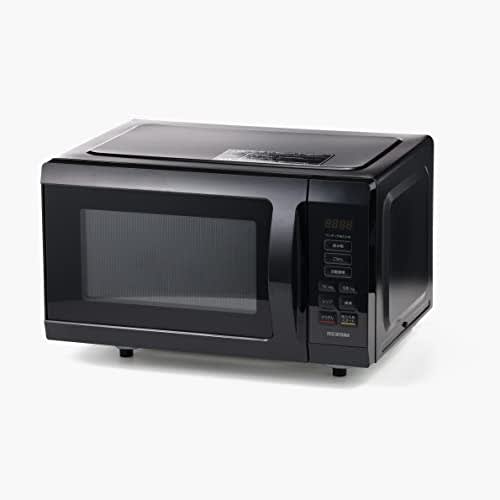 Iris Ohyama Microwave Oven 18L Single Function Flat Table Hertz Free Nationwide Compatible PMB-F186-B Black