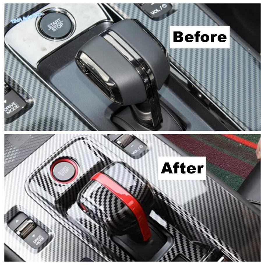 Car Transmission Gear Shift Knob Handle Head Stickers Cover Trim For GAC Trumpchi Empow 2022 2023 2024 2025 Interior Accessories